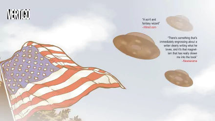 Comic saucer country HD Desktop Wallpaper | Background Image