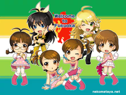 Anime The iDOLM@STER HD Desktop Wallpaper | Background Image