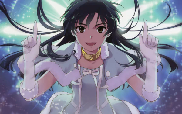 Chihaya Kisaragi Anime The iDOLM@STER HD Desktop Wallpaper | Background Image