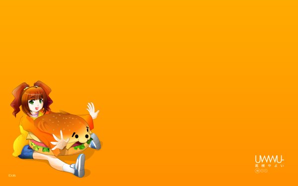 Anime The iDOLM@STER THE iDOLM@STER Yayoi Takatsuki orange HD Wallpaper | Background Image