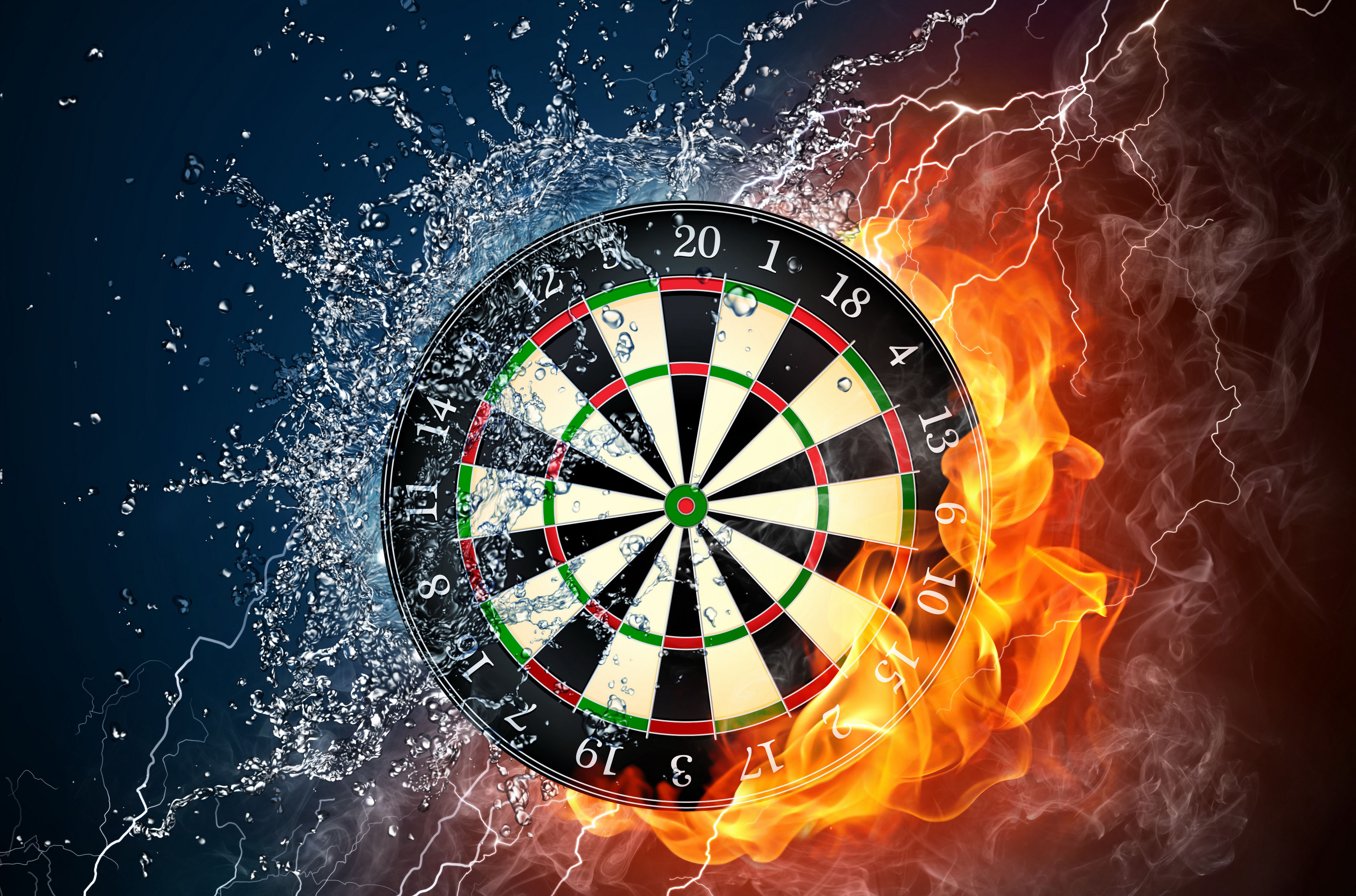 The Elements Of Darts 4k Ultra HD Wallpaper | Achtergrond | 4500x2974