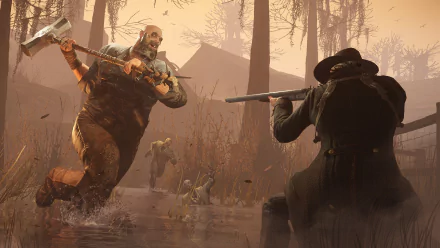 video game HUNT: Horrors of the Gilded Age HD Desktop Wallpaper | Background Image