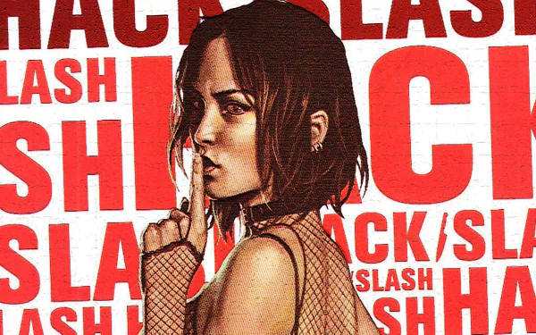 Comic Hack/Slash HD Desktop Wallpaper | Background Image