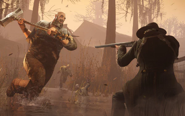 video game HUNT: Horrors of the Gilded Age HD Desktop Wallpaper | Background Image