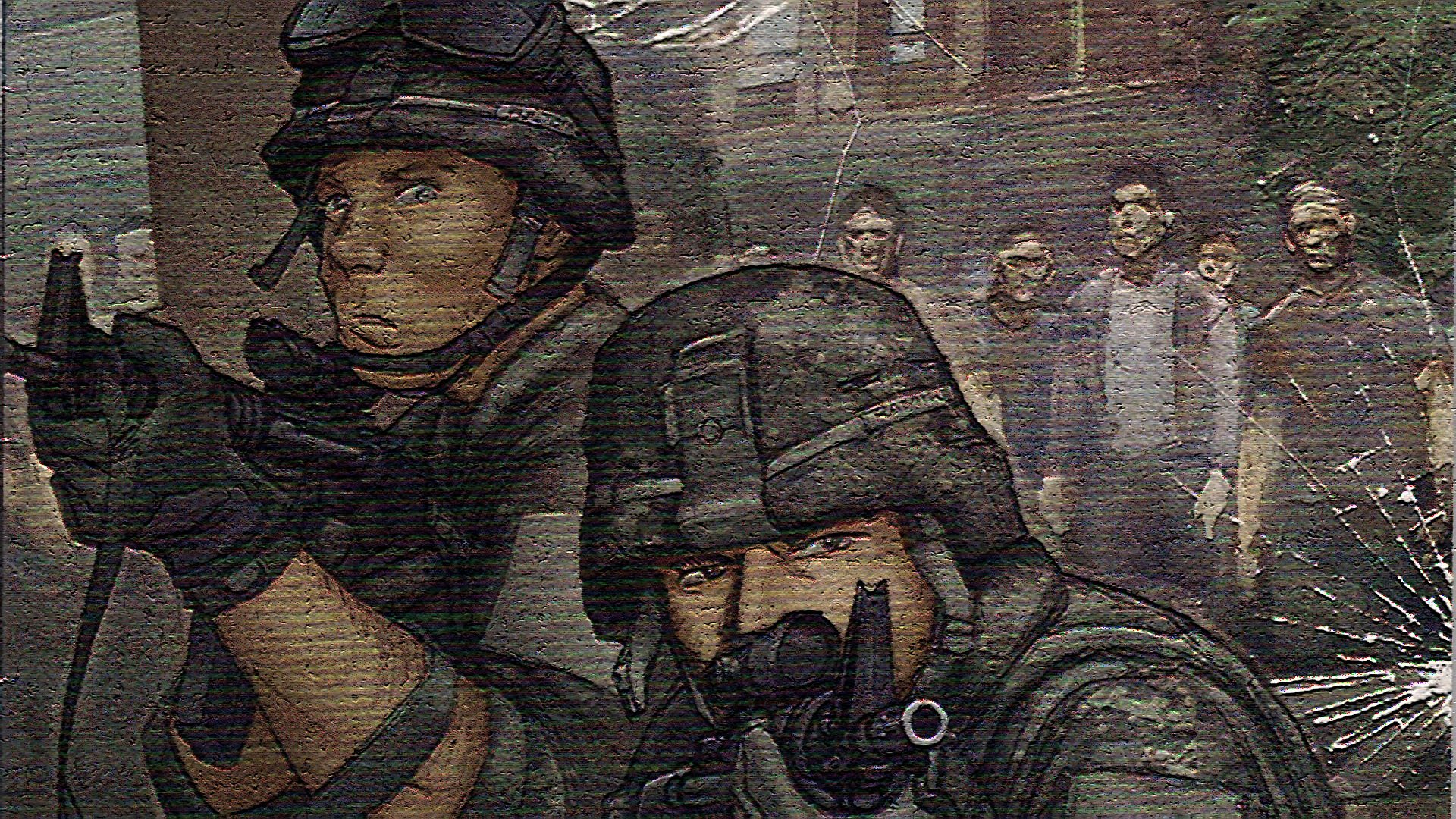 Download Comic The Last Zombie HD Wallpaper
