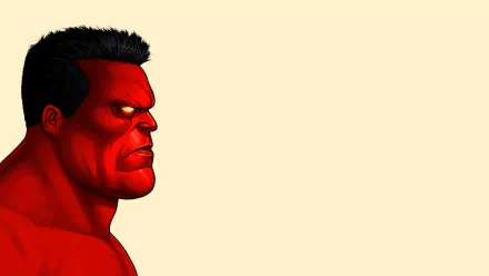 Comic Red Hulk HD Desktop Wallpaper | Background Image