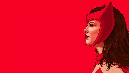 Comic Scarlet Witch HD Desktop Wallpaper | Background Image