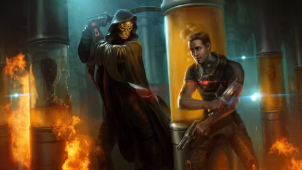 Sci Fi warrior HD Desktop Wallpaper | Background Image