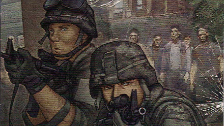 Comic the last zombie HD Desktop Wallpaper | Background Image