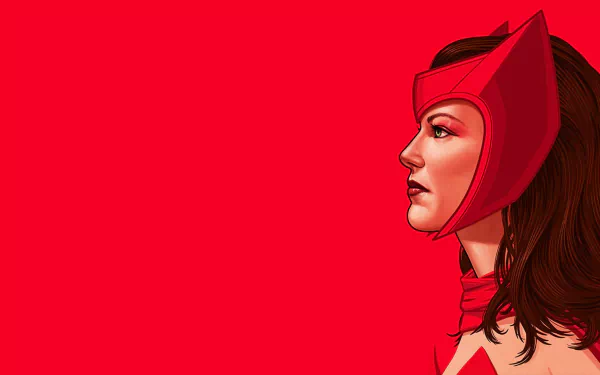 Comic Scarlet Witch HD Desktop Wallpaper | Background Image