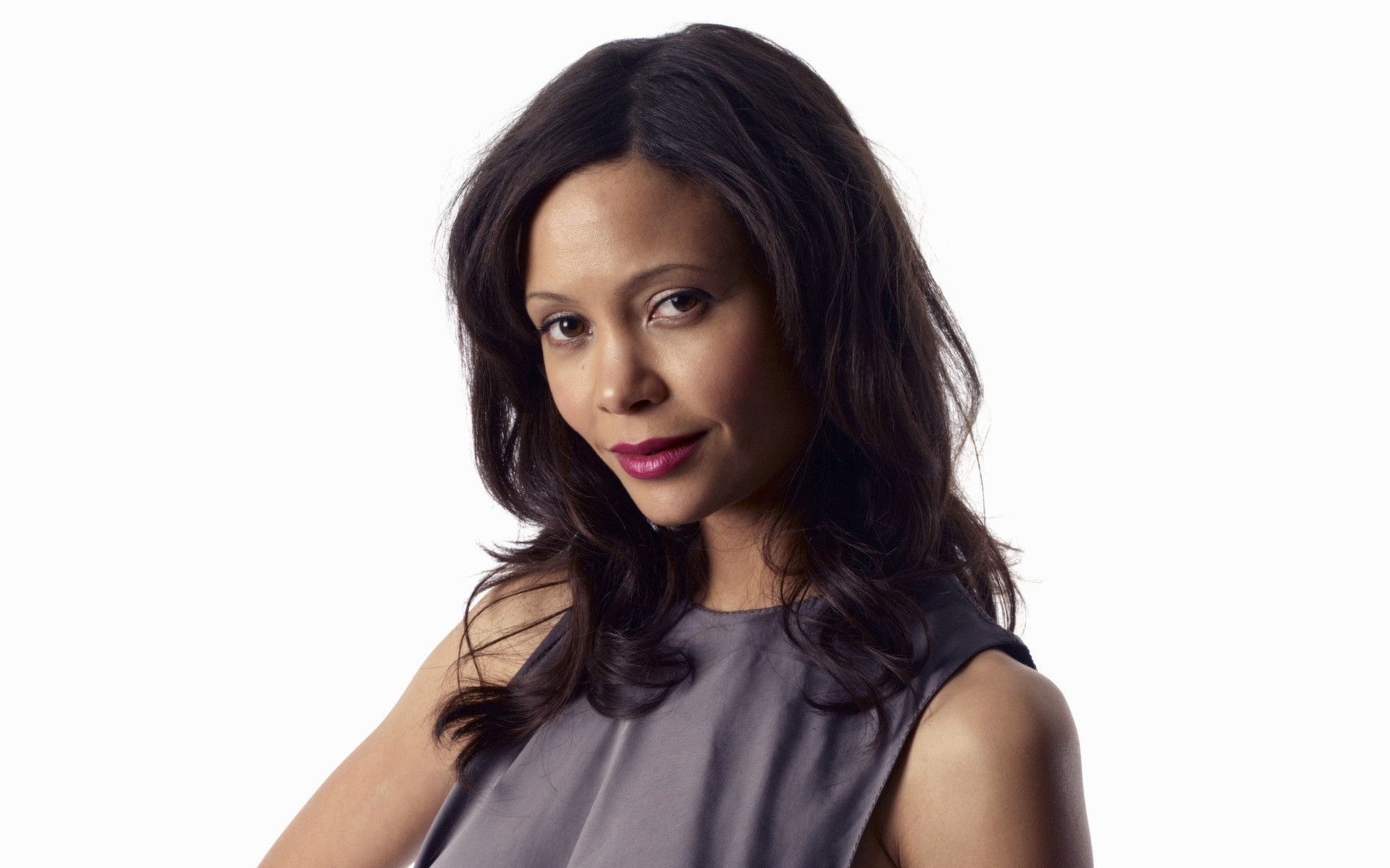 Download Actress English Celebrity Thandie Newton HD Wallpaper