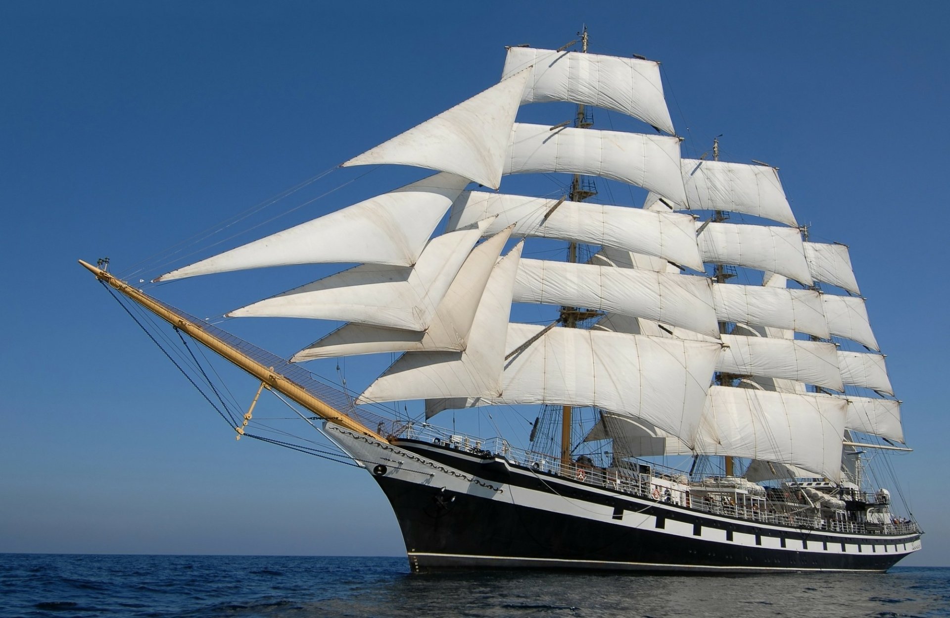 Download Sails Vehicle Ship HD Wallpaper