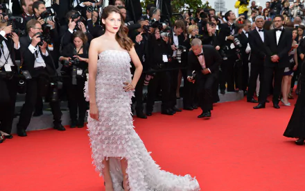 model French Celebrity Laetitia Casta HD Desktop Wallpaper | Background Image