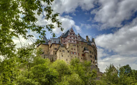 man made Eltz Castle HD Desktop Wallpaper | Background Image