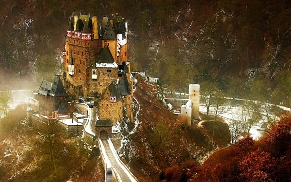 Man Made Eltz Castle Castles Germany HD Wallpaper | Background Image