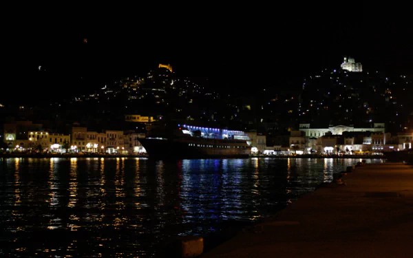 man made Ermoupoli HD Desktop Wallpaper | Background Image