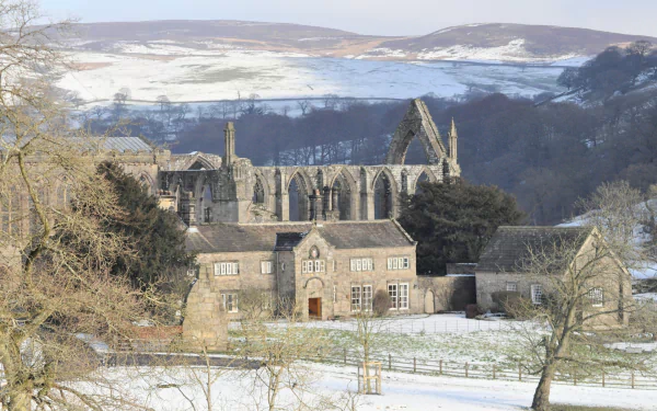 man made Bolton Priory HD Desktop Wallpaper | Background Image