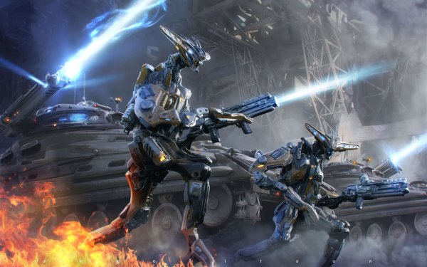 Sci Fi War Robot HD Wallpaper | Background Image