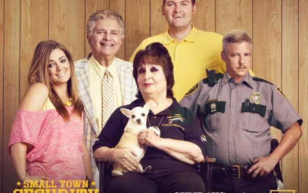 cast security TV Show Small Town Security HD Desktop Wallpaper | Background Image