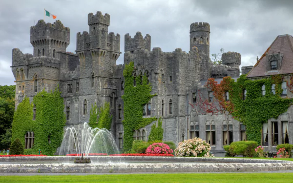man made Ashford Castle HD Desktop Wallpaper | Background Image