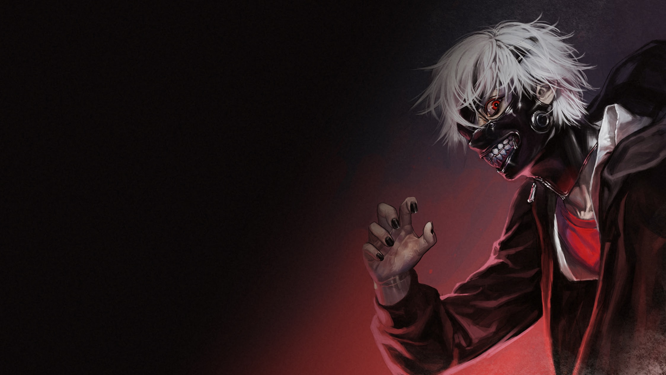 Ken Kaneki With A Mask On Live Wallpaper