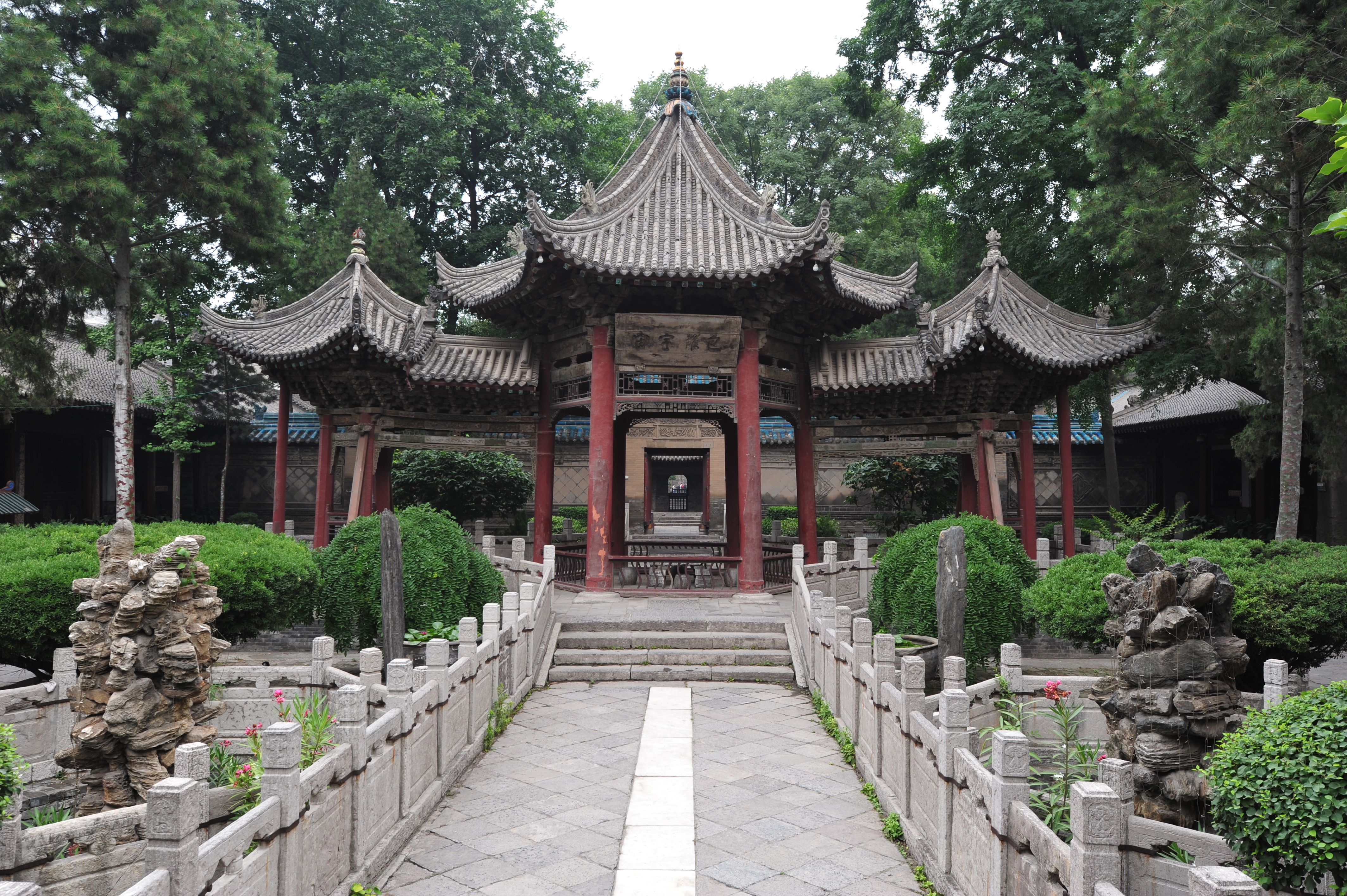 Religious Great Mosque of Xi'an HD Wallpaper | Background Image