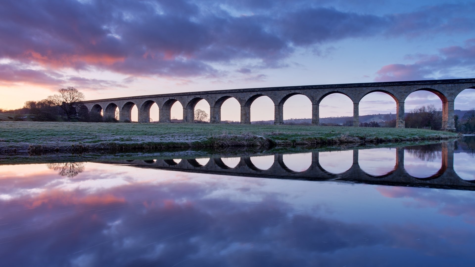 Download Man Made Arthington Viaduct HD Wallpaper