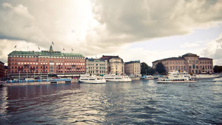 man made harbor HD Desktop Wallpaper | Background Image