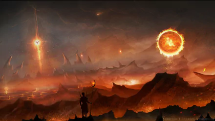 fantasy wizard HD Desktop Wallpaper | Background Image