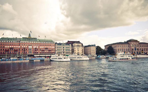 man made harbor HD Desktop Wallpaper | Background Image