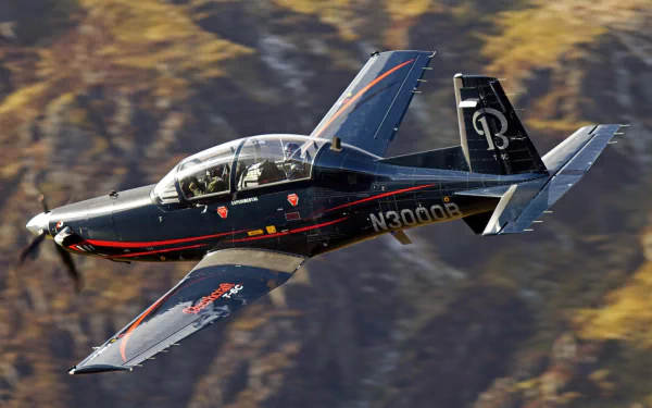 military beechcraft t-6 texan ii HD Desktop Wallpaper | Background Image