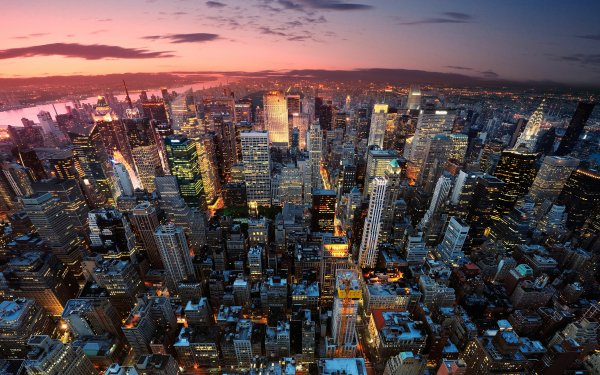 Hecho por el hombre New York Ciudades Estados Unidos Ciudad USA Cityscape Edificio Rascacielos Fondo de pantalla HD | Fondo de Escritorio