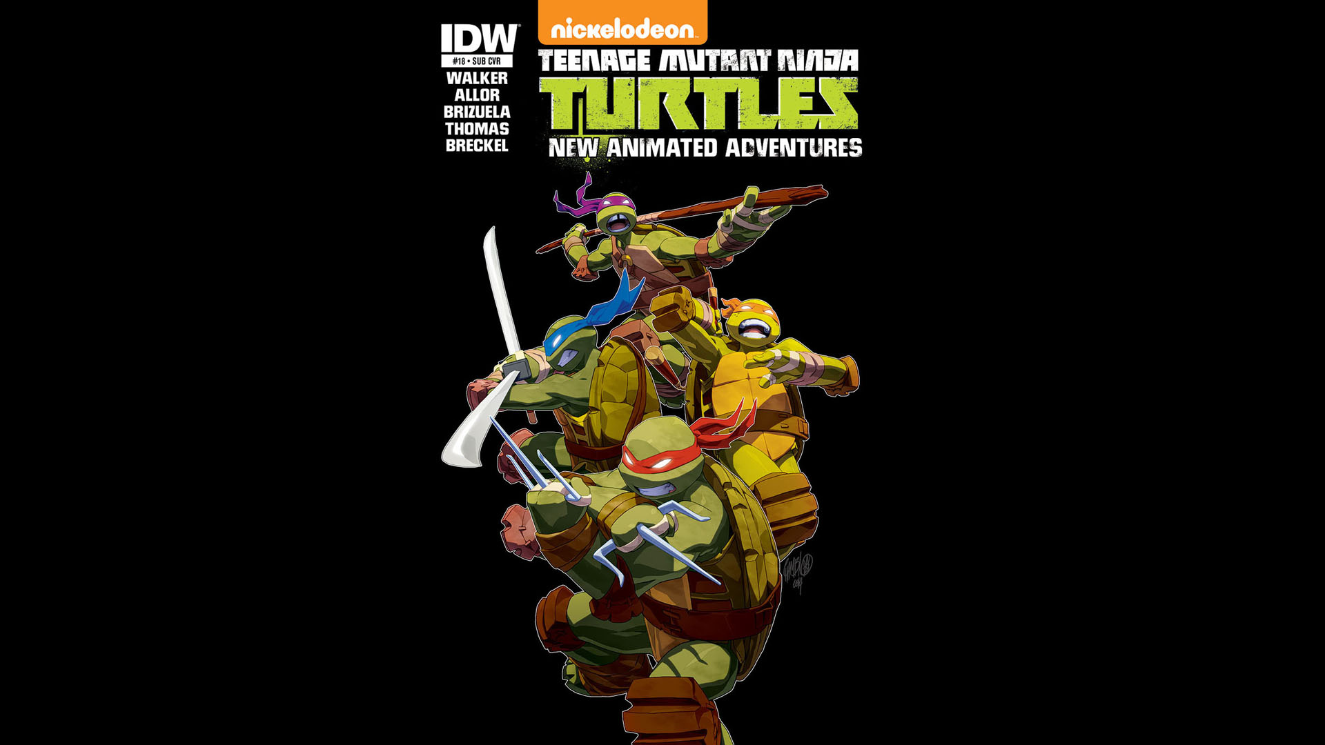 Download Comic Teenage Mutant Ninja Turtles Hd Wallpaper 2591