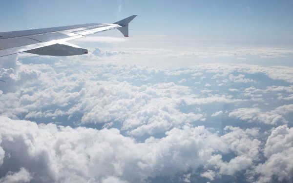airplane nature cloud HD Desktop Wallpaper | Background Image
