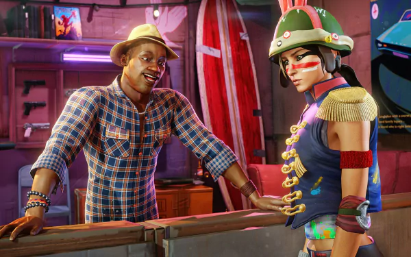 video game Sunset Overdrive HD Desktop Wallpaper | Background Image