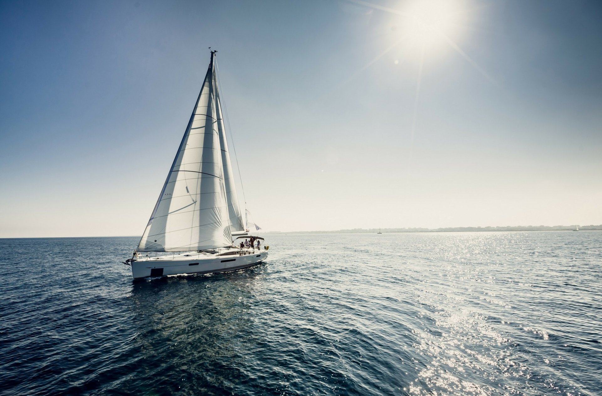 Download Sea Vehicle Sailboat HD Wallpaper