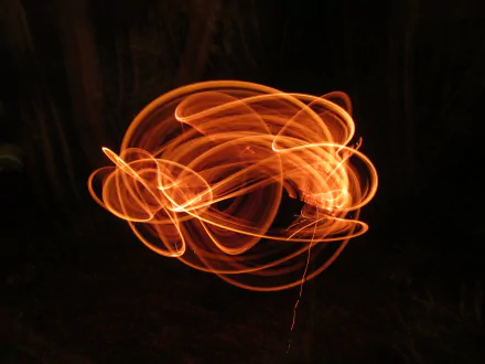 photography Fire juggling HD Desktop Wallpaper | Background Image
