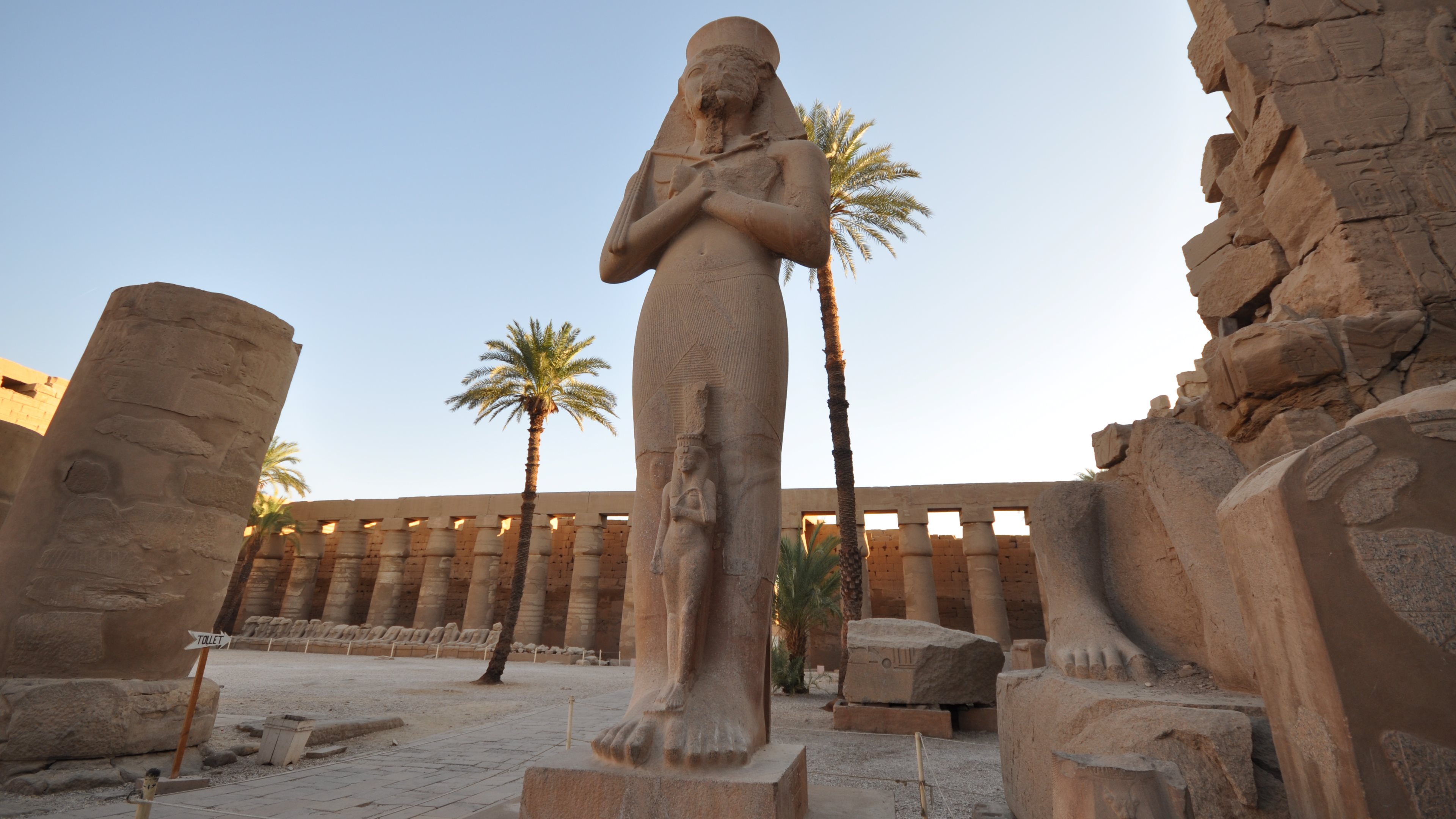 Man Made Karnak Temple HD Wallpaper | Background Image