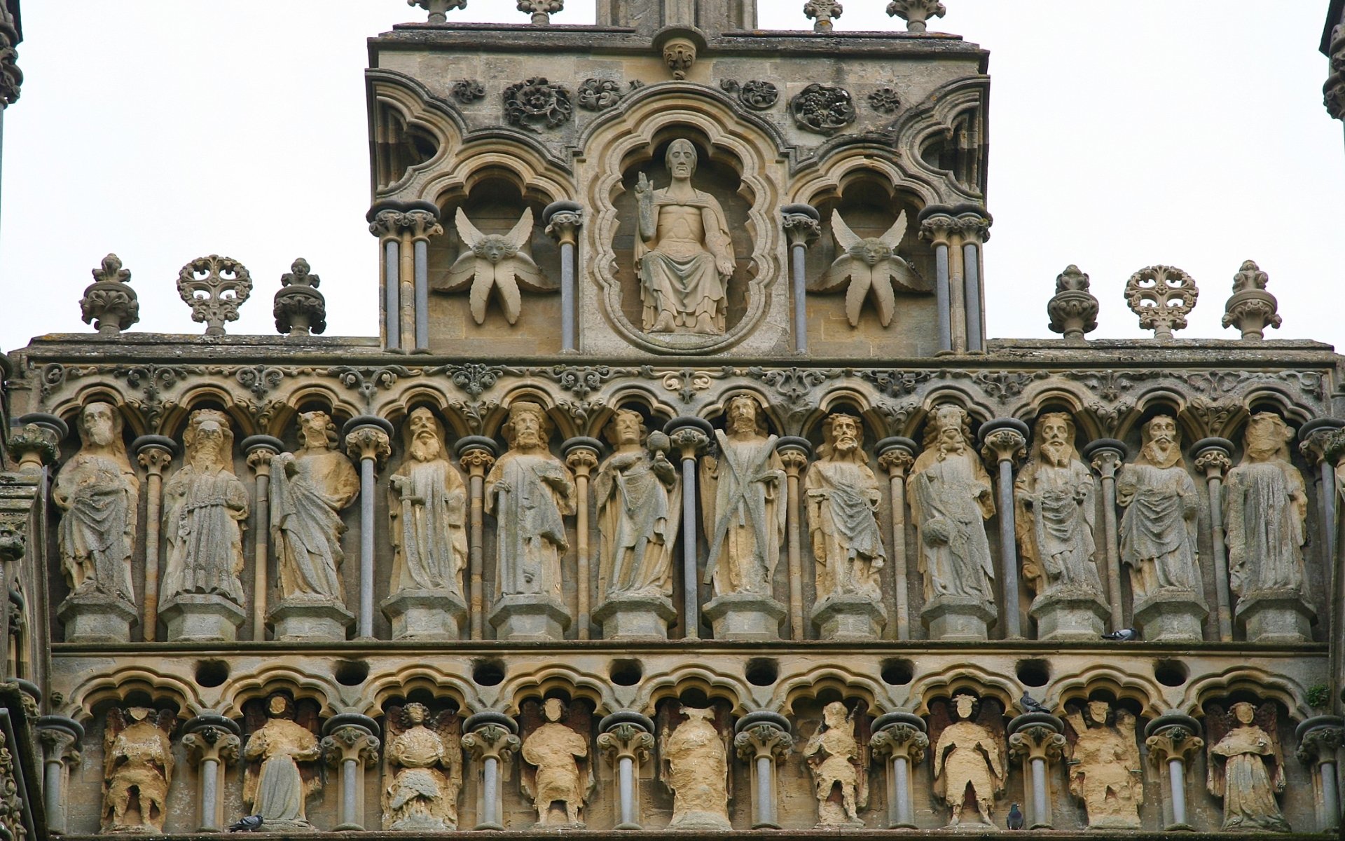 Download Religious Wells Cathedral HD Wallpaper