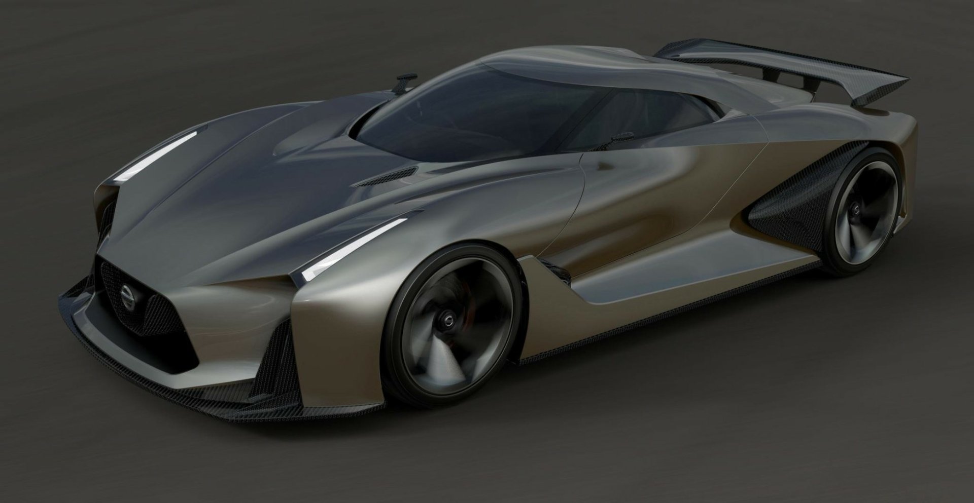 Download Dark Vehicle Nissan Concept HD Wallpaper