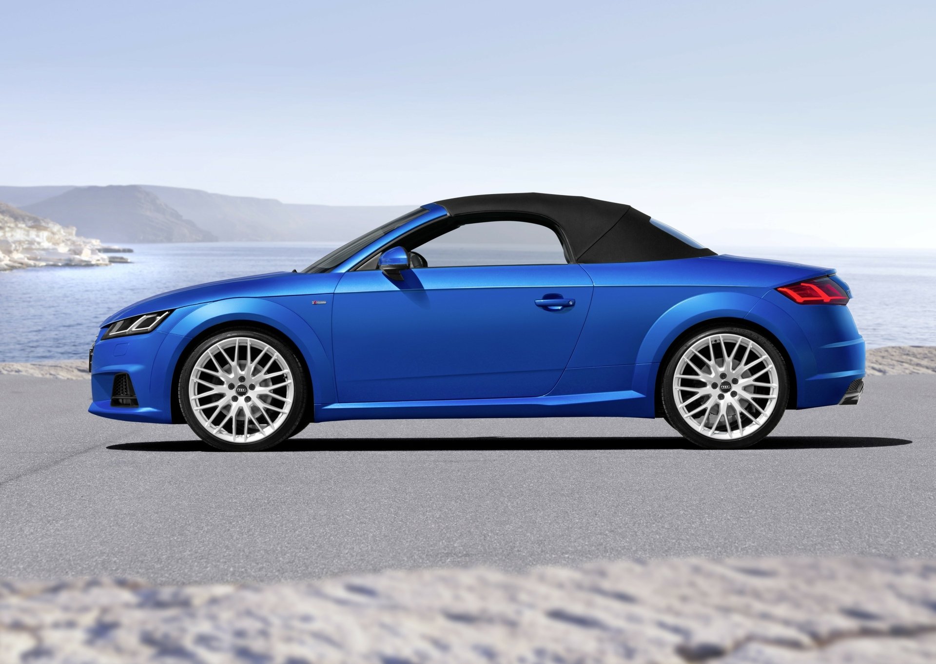Download Blue Audi Vehicle Audi TT Roadster 4k Ultra HD Wallpaper