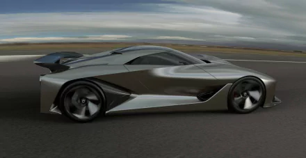 dark vehicle Nissan Concept HD Desktop Wallpaper | Background Image