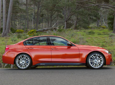 red BMW vehicle bmw 335i f30 HD Desktop Wallpaper | Background Image