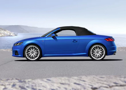 blue Audi vehicle Audi TT Roadster HD Desktop Wallpaper | Background Image