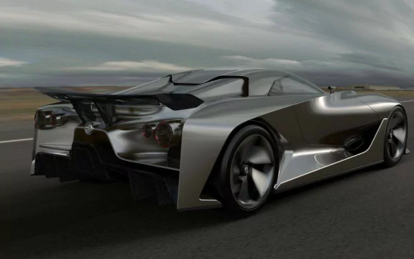 dark vehicle Nissan Concept HD Desktop Wallpaper | Background Image
