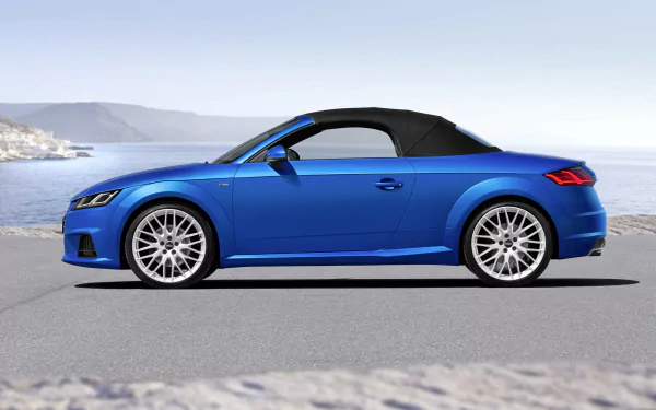 blue Audi vehicle Audi TT Roadster HD Desktop Wallpaper | Background Image
