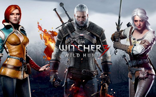 Video Game The Witcher 3: Wild Hunt The Witcher Geralt of Rivia Ciri Triss Merigold HD Wallpaper | Background Image