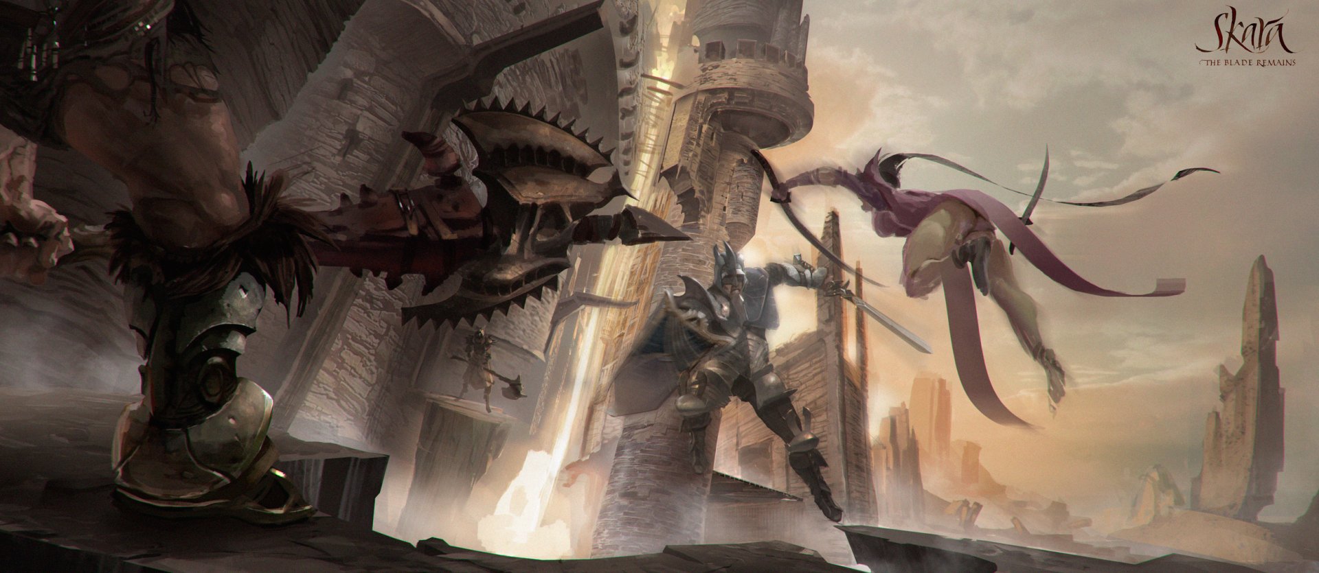 Download Video Game Skara: The Blade Remains HD Wallpaper