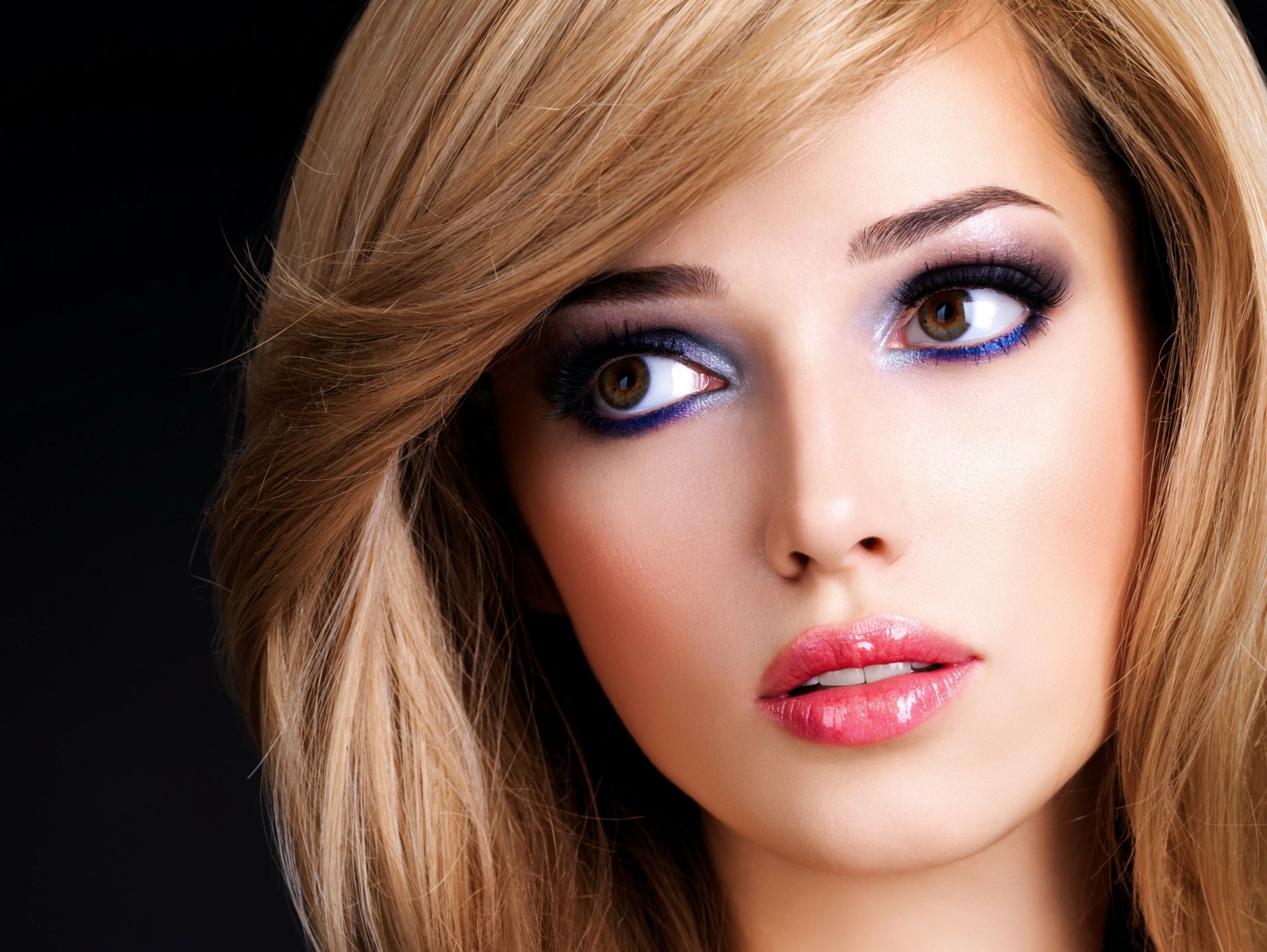 Stunning Woman's Face - 4K Ultra HD Wallpaper