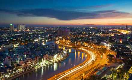  Ho Chi Minh City by Night